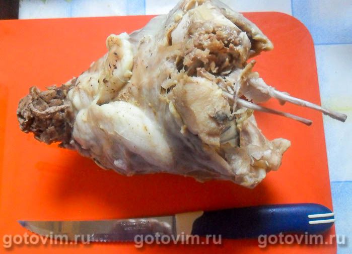 Фотографии рецепта Кролик, тушенный с тыквой , 03 Кролик, тушенный с тыквой , Шаг 03
