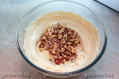 Фотографии рецепта Творожная масса с орехами, 04 Творожная масса с орехами, Шаг 04