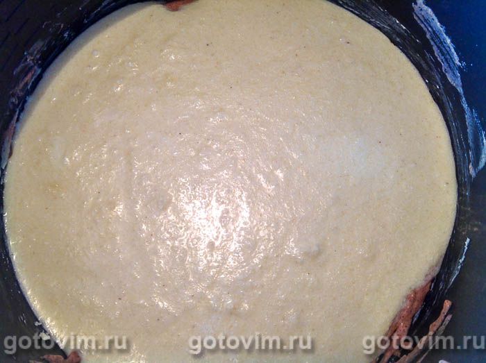 Фотографии рецепта Творожно-шоколадный пирог в мультиварке, 07 Творожно-шоколадный пирог в мультиварке, Шаг 07