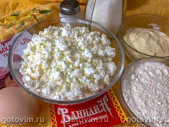 Фотографии рецепта Сырники в духовке, 01 Сырники в духовке, Шаг 01