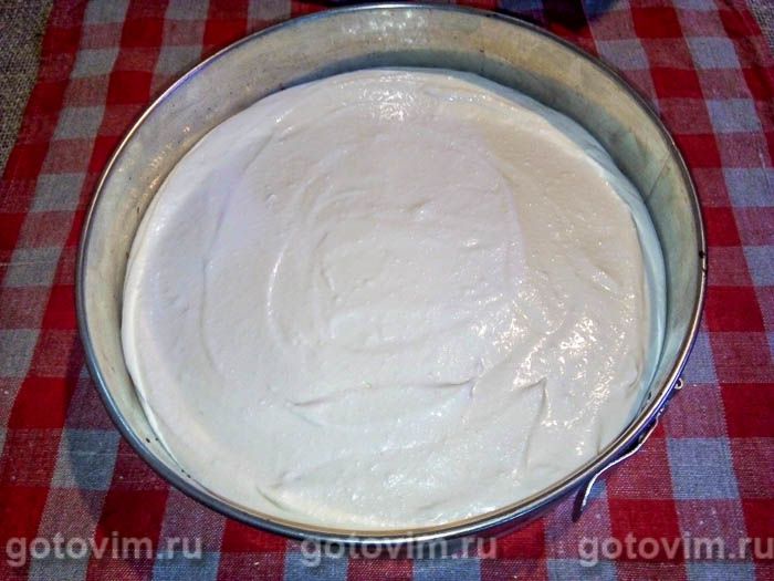Фотографии рецепта Торт из творога без выпечки с ягодами, миндалем и кукурузными хлопьями, 05 Торт из творога без выпечки с ягодами, миндалем и кукурузными хлопьями, Шаг 05