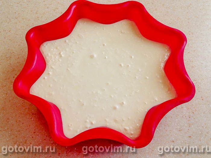Фотографии рецепта Творожная запеканка со сгущенкой в микроволновке, 05 Творожная запеканка со сгущенкой в микроволновке, Шаг 05