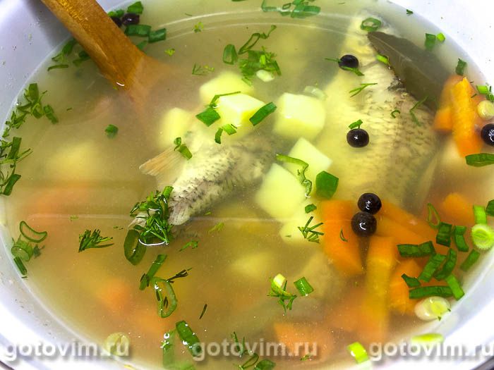 Фотографии рецепта Уха из свежего чебака, 08 Уха из свежего чебака, Шаг 08