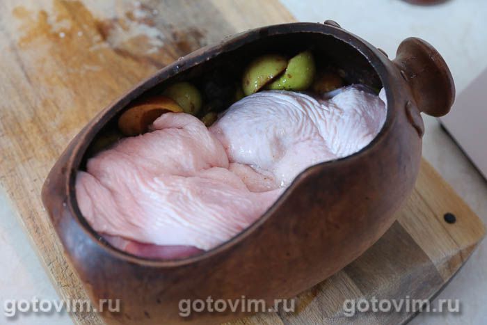 Фотографии рецепта Утиные ножки с яблоками и терном, 06 Утиные ножки с яблоками и терном, Шаг 06