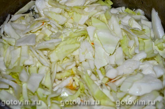 Фотографии рецепта Утиные ножки, тушеные с капустой, 04 Утиные ножки, тушеные с капустой, Шаг 04