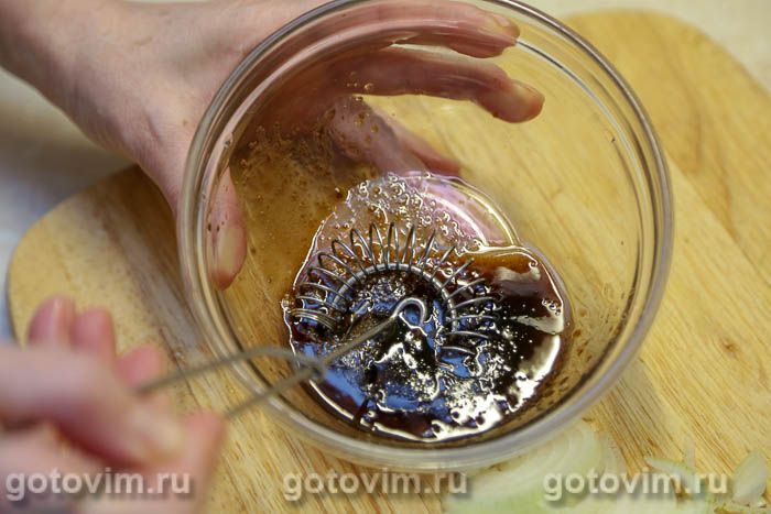 Фотографии рецепта Утиные желудки с морковью по-корейски и соевым соусом, 06 Утиные желудки с морковью по-корейски и соевым соусом, Шаг 06