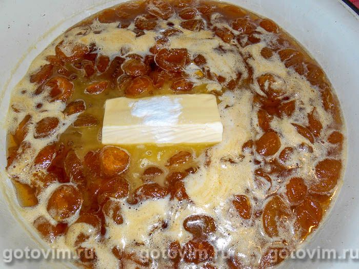Фотографии рецепта Варенье из абрикосов дольками со сливочным маслом, 06 Варенье из абрикосов дольками со сливочным маслом, Шаг 06
