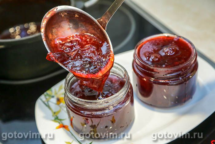 Фотографии рецепта Варенье из желтой алычи и сливы, 06 Варенье из желтой алычи и сливы, Шаг 06