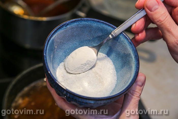 Фотографии рецепта Варенье из желтой сливы с агаром, 05 Варенье из желтой сливы с агаром, Шаг 05