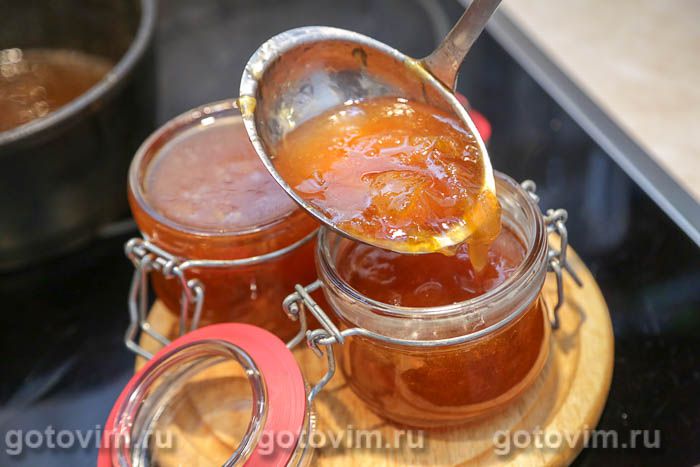 Фотографии рецепта Варенье из желтой сливы с агаром, 07 Варенье из желтой сливы с агаром, Шаг 07