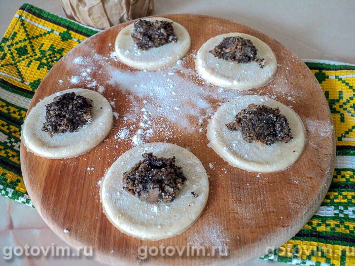 Фотографии рецепта Вареники с маком, 07 Вареники с маком, Шаг 07