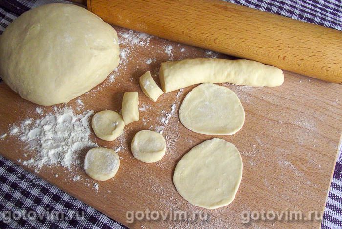 Фотографии рецепта Вареники с сёмгой, 03 Вареники с сёмгой, Шаг 03