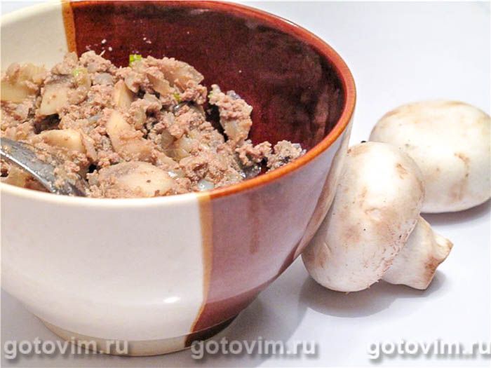 Фотографии рецепта Вареная печеночная колбаса (из куриной печени), 05 Вареная печеночная колбаса (из куриной печени), Шаг 05