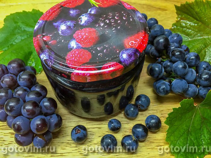 Фотографии рецепта Варенье из винограда, 07 Варенье из винограда, Шаг 07