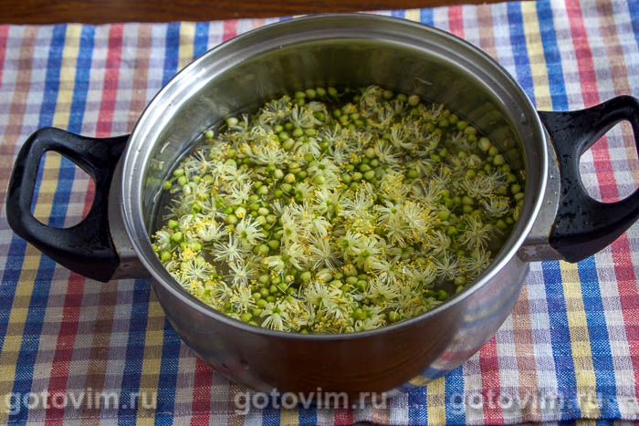 Фотографии рецепта Варенье из липы, 02 Варенье из липы, Шаг 02