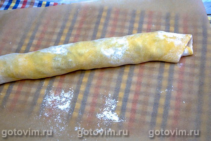 Фотографии рецепта Венгерский ретеш с грецкими орехами, 07 Венгерский ретеш с грецкими орехами, Шаг 07