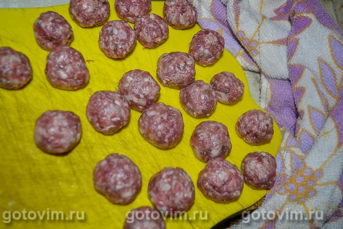 Фотографии рецепта Венгерский суп с мясными фрикадельками, 06 Венгерский суп с мясными фрикадельками, Шаг 06