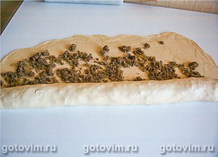 Фотографии рецепта Вертута с фаршем , 05 Вертута с фаршем , Шаг 05