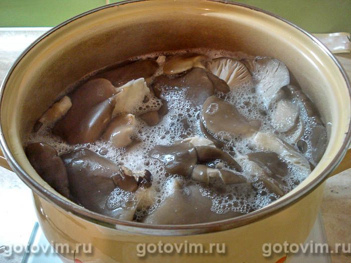 Фотографии рецепта Соленые вешенки (горячий посол), 02 Соленые вешенки (горячий посол), Шаг 02