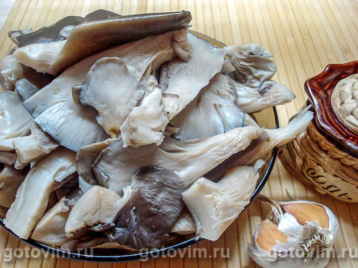 Фотографии рецепта Соленые вешенки (горячий посол), 04 Соленые вешенки (горячий посол), Шаг 04