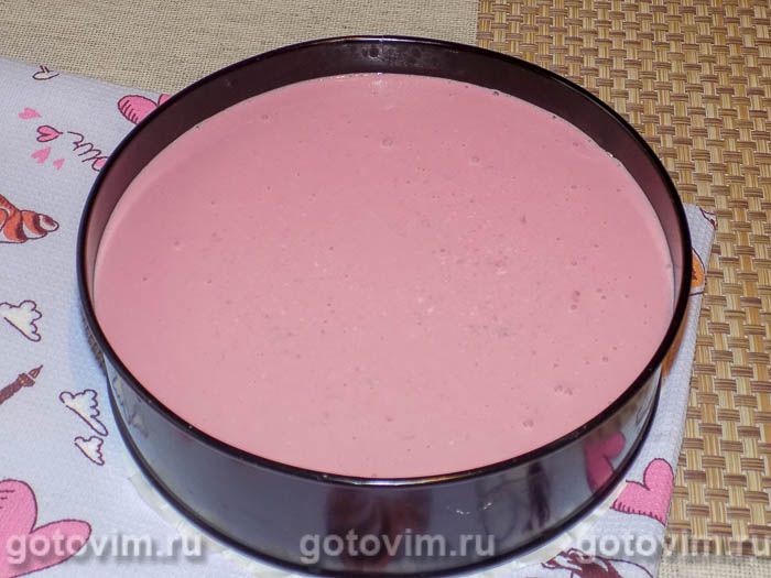 Фотографии рецепта Торт «Вишнёвое суфле», 08 Торт «Вишнёвое суфле», Шаг 08