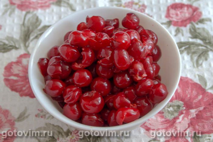 Фотографии рецепта Вишневое мороженое, 01 Вишневое мороженое, Шаг 01