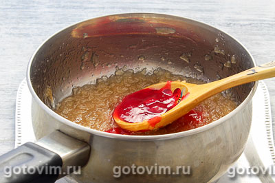 Фотографии рецепта Яблочно-калиновый джем, 07 Яблочно-калиновый джем, Шаг 07