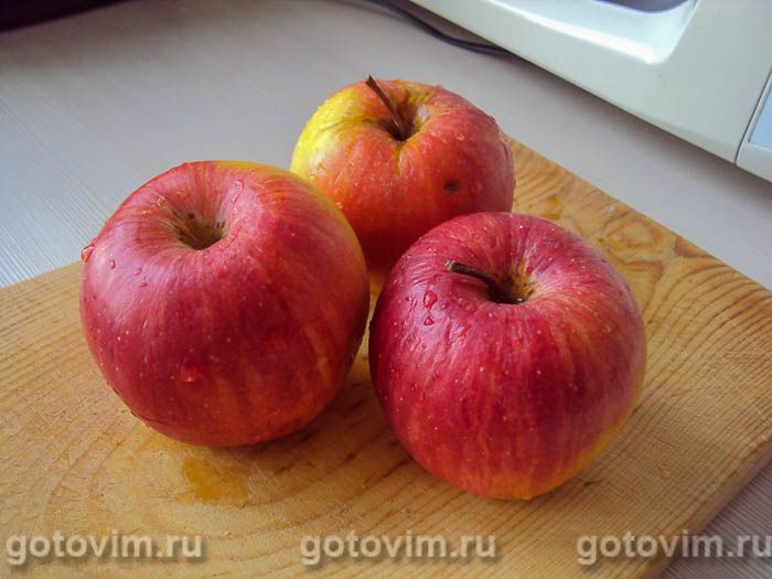 Фотографии рецепта Конвертики с яблоками, 03 Конвертики с яблоками, Шаг 03