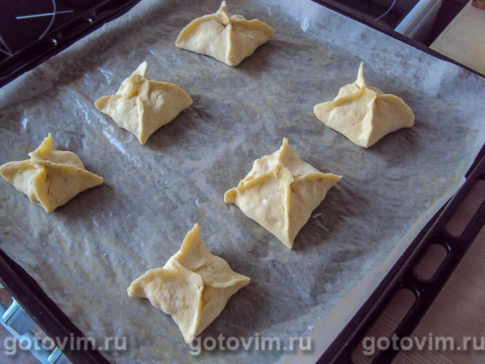Фотографии рецепта Конвертики с яблоками, 08 Конвертики с яблоками, Шаг 08