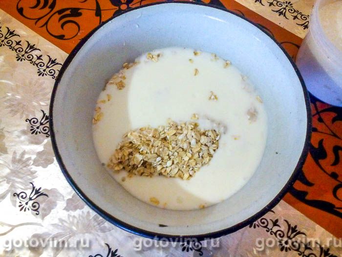 Фотографии рецепта Шарлотка с яблоками и овсяными хлопьями, 01 Шарлотка с яблоками и овсяными хлопьями, Шаг 01