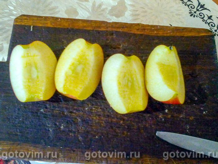 Фотографии рецепта Шарлотка с яблоками и овсяными хлопьями, 05 Шарлотка с яблоками и овсяными хлопьями, Шаг 05