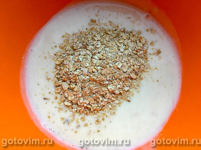 Фотографии рецепта Яблочно-огуречные оладьи с овсяными хлопьями, 01 Яблочно-огуречные оладьи с овсяными хлопьями, Шаг 01