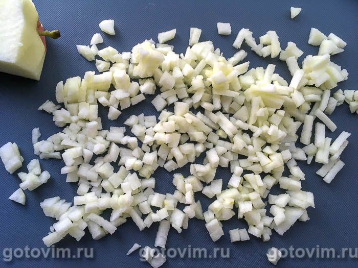 Фотографии рецепта Яблочно-огуречные оладьи с овсяными хлопьями, 04 Яблочно-огуречные оладьи с овсяными хлопьями, Шаг 04