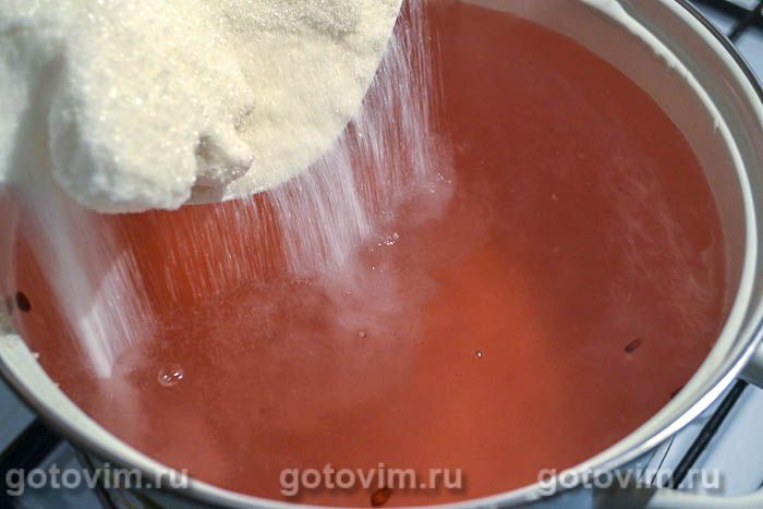 Фотографии рецепта Яблочно-вишневый компот на зиму, 07 Яблочно-вишневый компот на зиму, Шаг 07
