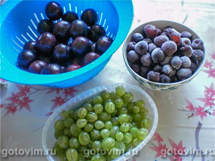 Фотографии рецепта Ягодное ассорти маринованое, 01 Ягодное ассорти маринованое, Шаг 01