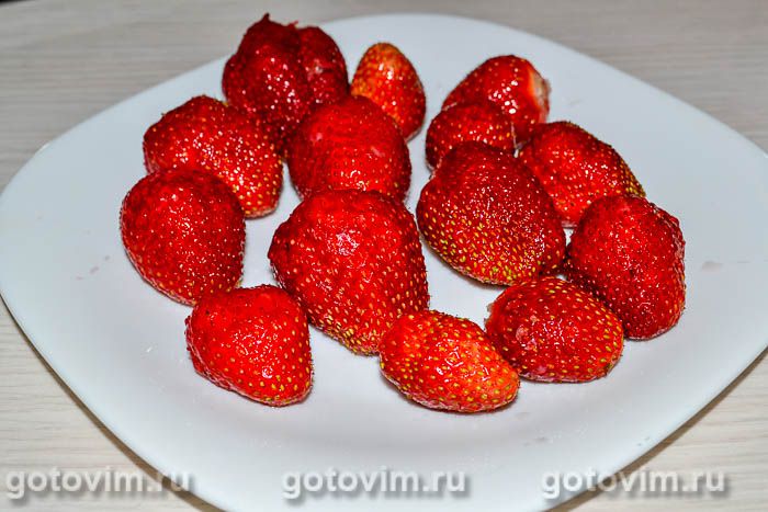 Фотографии рецепта Ягодное желе с клубникой на агаре, 05 Ягодное желе с клубникой на агаре, Шаг 05