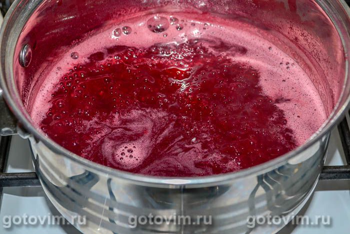 Фотографии рецепта Ягодное желе с клубникой на агаре, 06 Ягодное желе с клубникой на агаре, Шаг 06