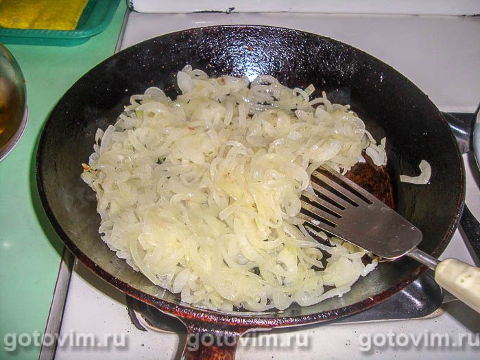 Фотографии рецепта Яичница с луком, 01 Яичница с луком, Шаг 01