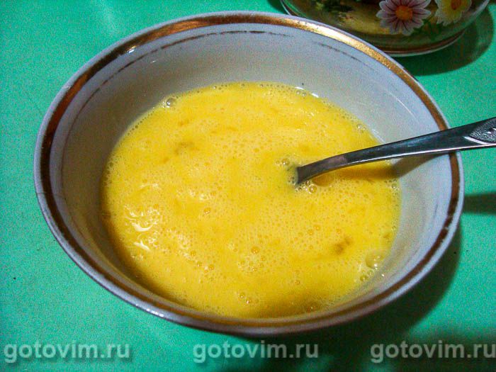 Фотографии рецепта Яичница с луком, 03 Яичница с луком, Шаг 03