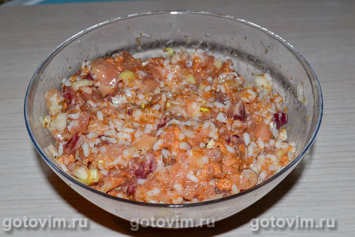 Фотографии рецепта Язь, фаршированный в духовке, 05 Язь, фаршированный в духовке, Шаг 05