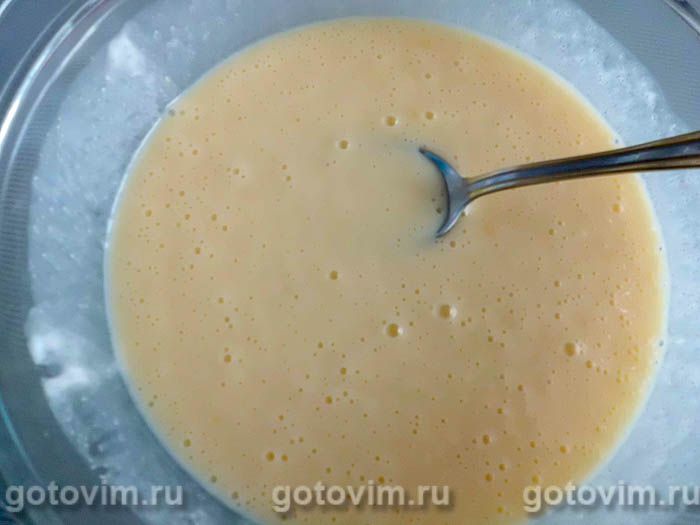 Фотографии рецепта Бисквит на йогурте, 02 Бисквит на йогурте, Шаг 02