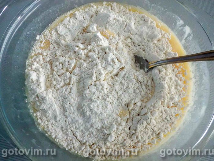 Фотографии рецепта Бисквит на йогурте, 04 Бисквит на йогурте, Шаг 04