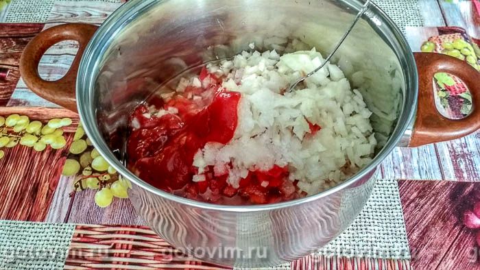 Фотографии рецепта Заготовка для борща на зиму, 06 Заготовка для борща на зиму, Шаг 06
