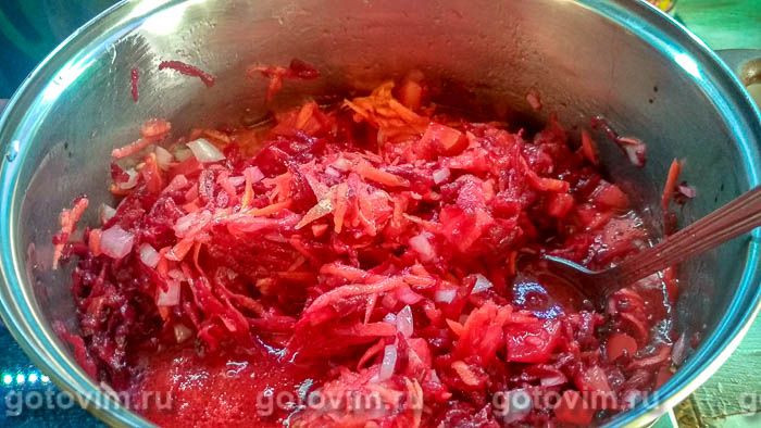 Фотографии рецепта Заготовка для борща на зиму, 07 Заготовка для борща на зиму, Шаг 07