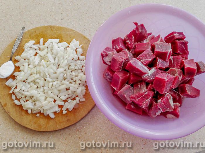 Фотографии рецепта Жаркое из говядины с кисло-сладким соусом, 01 Жаркое из говядины с кисло-сладким соусом, Шаг 01