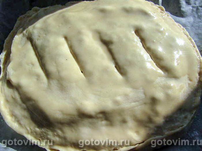 Фотографии рецепта Рыбный пирог с рисом, 10 Рыбный пирог с рисом, Шаг 10