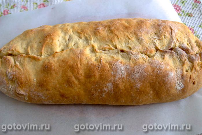 Фотографии рецепта Пирог с яблоками и сливами на кефире, 07 Пирог с яблоками и сливами на кефире, Шаг 07