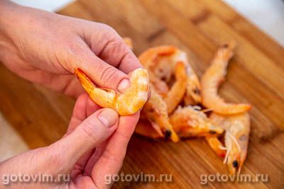 Фотографии рецепта Закуска из авокадо с креветками, 02 Закуска из авокадо с креветками, Шаг 02