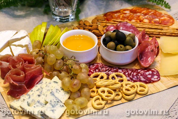   (Charcuterie board)    .  