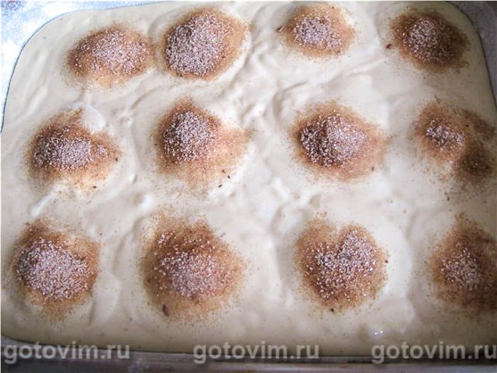 Фотографии рецепта Заливной порционный яблочный пирог, 02 Заливной порционный яблочный пирог, Шаг 02